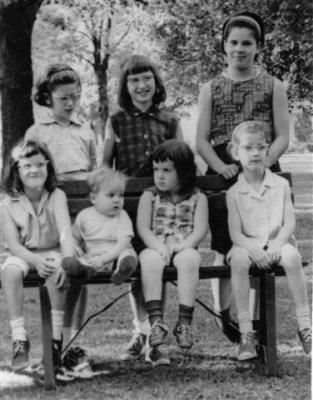 The FitzGerald Children, Summer 1961, Baird Place Green