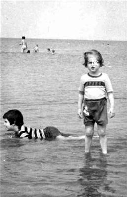 Mary Joan and Ann Bay City State Park August 1955
