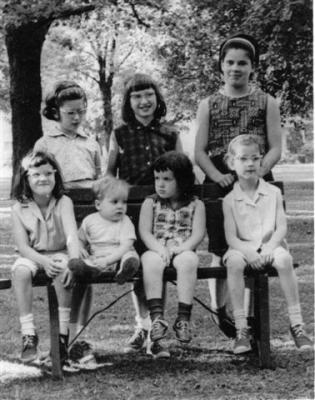The FitzGerald children Summer 1961 - Baird Place Green Bay