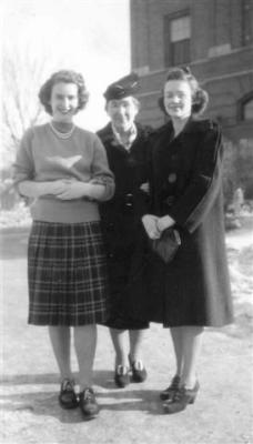 Mary Rose McHale Mother and Patsy February 2 1940