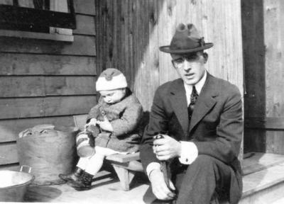 W.J. Daddy and Billy McHale 1919