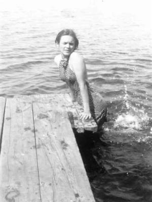 Patsy McHale Otter Lake August 1937