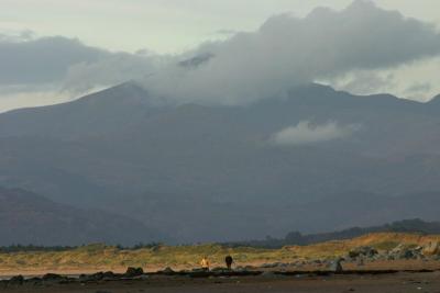 Snowdon from Llandanwg beach