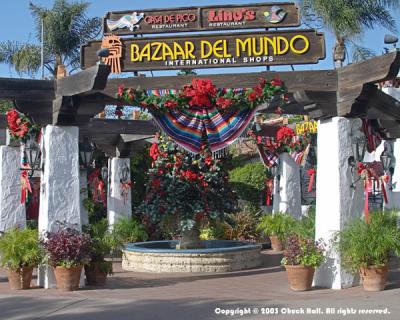 Holiday Bazaar Entrance