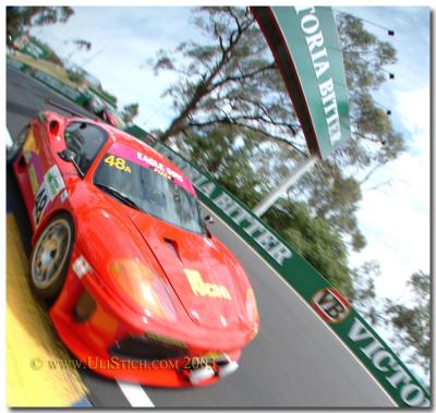 BE Racing's Red Ferrari 360 GT