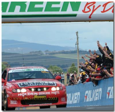 Pictures of the Winning Holden Monaro's