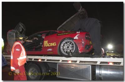 The End for the BE Raching Ferrari