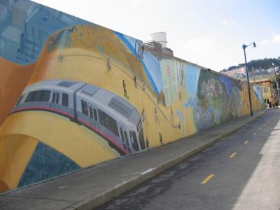 duboce avenue bike mural