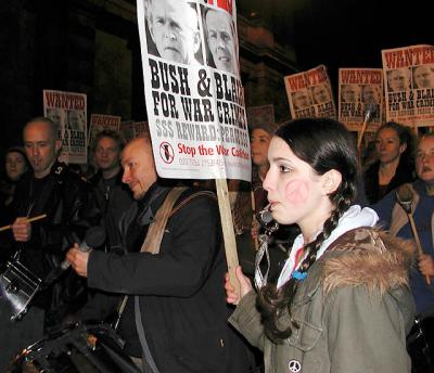 Edinburgh Bush/Blair Protest