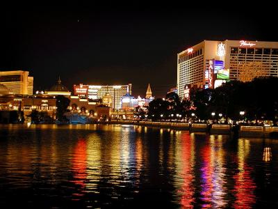 View Across Bellagio Pool