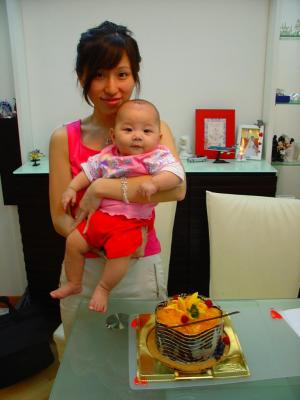 6 momth Birthday  (5-8-2004)