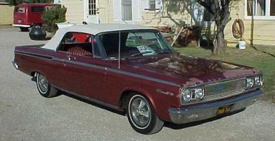 1965 Dodge Coronet convertible, sold it, wanted something else.
