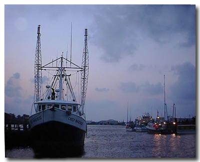 Twilight On Fishermans Wharf
