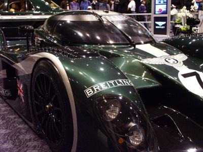 Bentley racing car that won Le Mans 2003