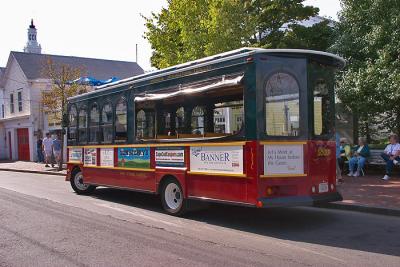 Trolley in Provincetown