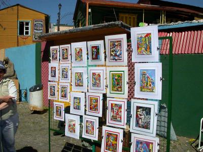 Buenos Aires - La Boca 3D paintings