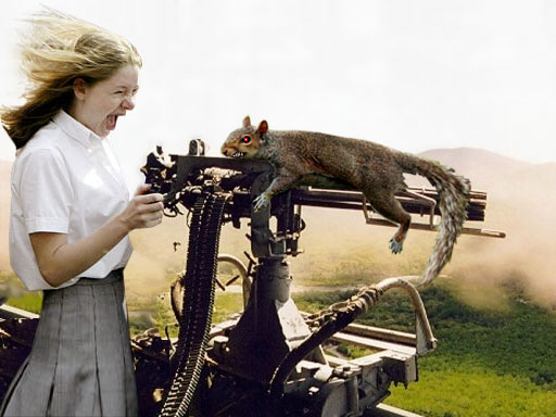 Rabid Gun Squirrel