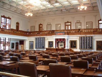 The Legislature room, Texas Capitol, Austin