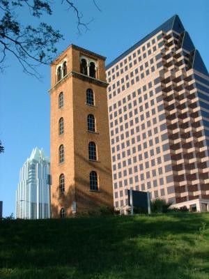 Old and New buildings, Austin