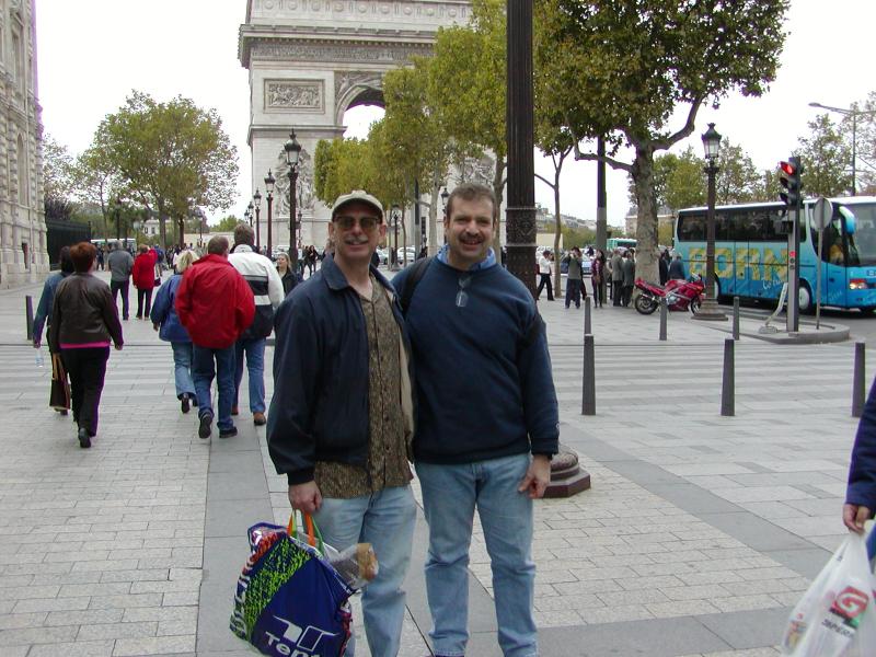 Vive La France! Mark and Eric