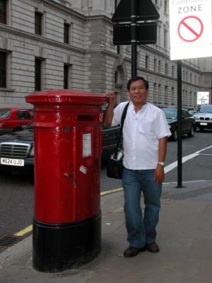 Postbox In London