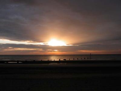 Sun Rise At Mablethorpe Beach