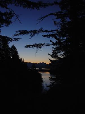 Sunrise at Ash Lake