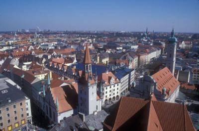 View from top of St. Peter's Church