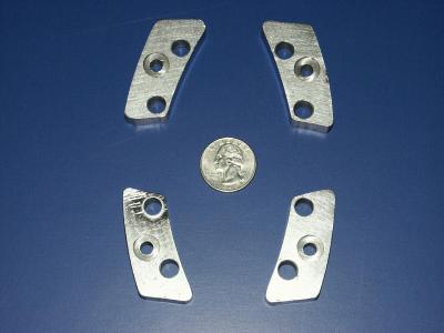 914-6 GT Rear Caliper - Incorrect Machined Steel Spacers (Machined) - Photo 1