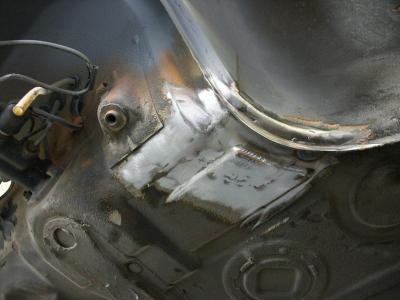 Lower Floor Pan Restoration - Photo 6