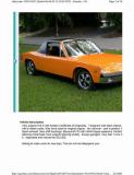 1970 Porsche 914-6, sn 914.043.1184 eBay Feb062005 Sold for $22,700 - Page 2