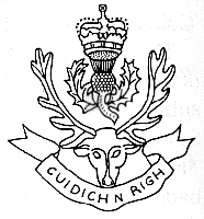 Queen's Own Highlanders, Seaforth and Cameron cap badge