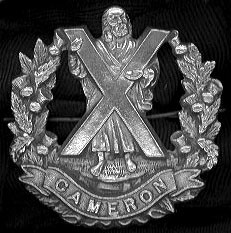 Queen's Own Cameron Highlanders cap badge