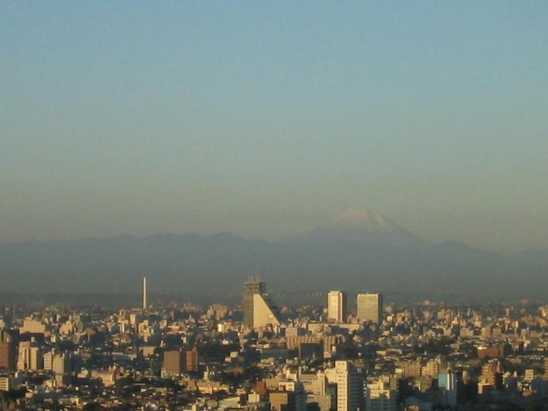 Fuji san depuis l'htel