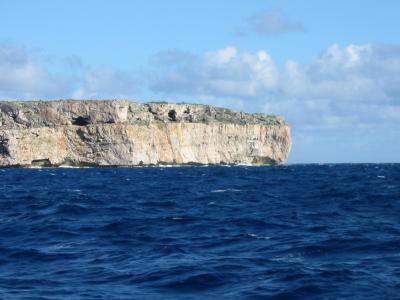 Mona Island cliffs