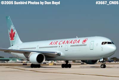 Air Canada B767-3YO(ER) C-GGFJ (ex SE-DKZ) aviation airline stock photo #3667