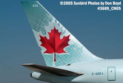 Air Canada B767-3YO(ER) C-GGFJ (ex SE-DKZ) aviation airline stock photo #3669