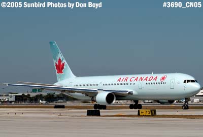 Air Canada B767-3YO(ER) C-GGFJ (ex SE-DKZ) aviation airline stock photo #3690