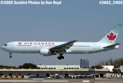 Air Canada B767-3YO(ER) C-GGFJ (ex SE-DKZ) aviation airline stock photo #3663