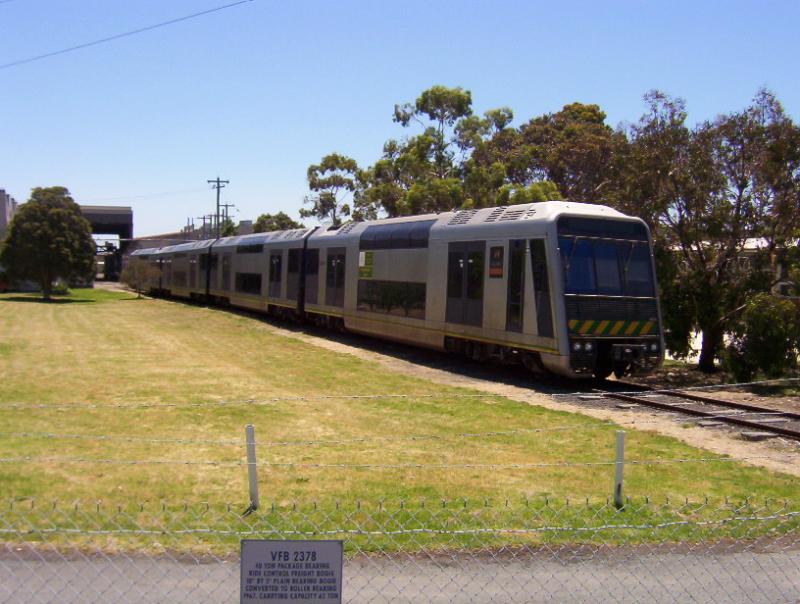 Double Deck Development and Demonstration 4D train.Newport Workshops for long term storage.JPG