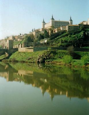 Toledo - River Tagus and Alcazar