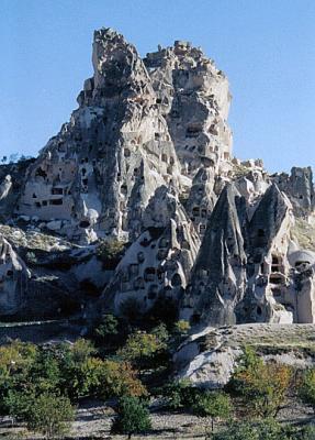 Cappadocia - cave houses at Uchisar