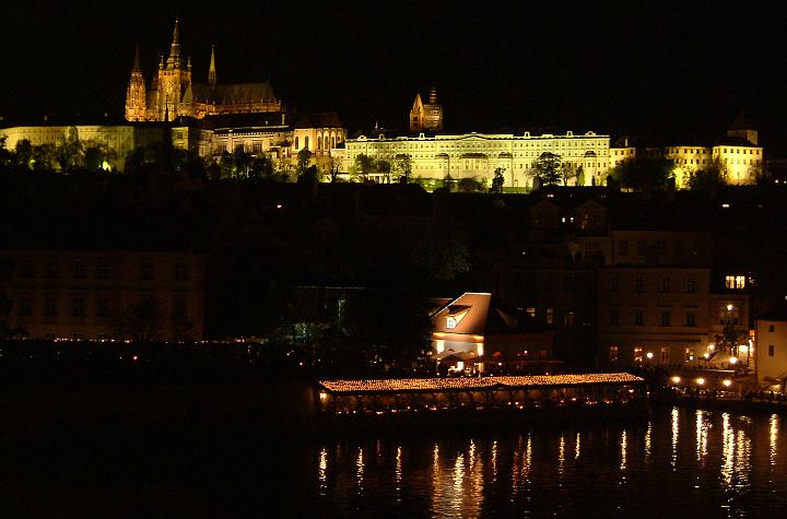 The Castle at night