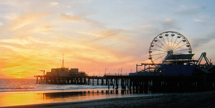 Santa Monica Beach, California