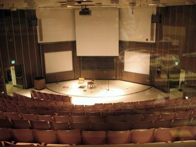 Auditorium from the control room