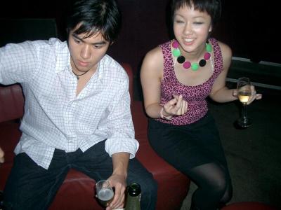 d.chou n cerine.....both lookin like fishes