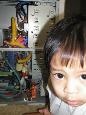 You sure this water-cooling stuff works, Papa?
