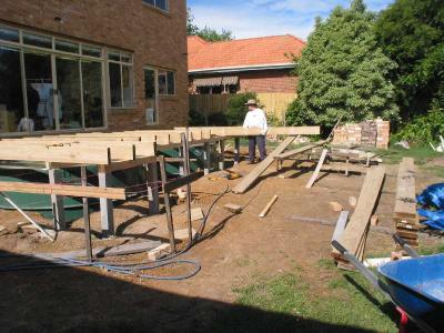 placing joists