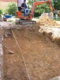 old garden water pipe