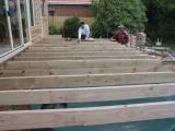 blocking the joists so they dont twist